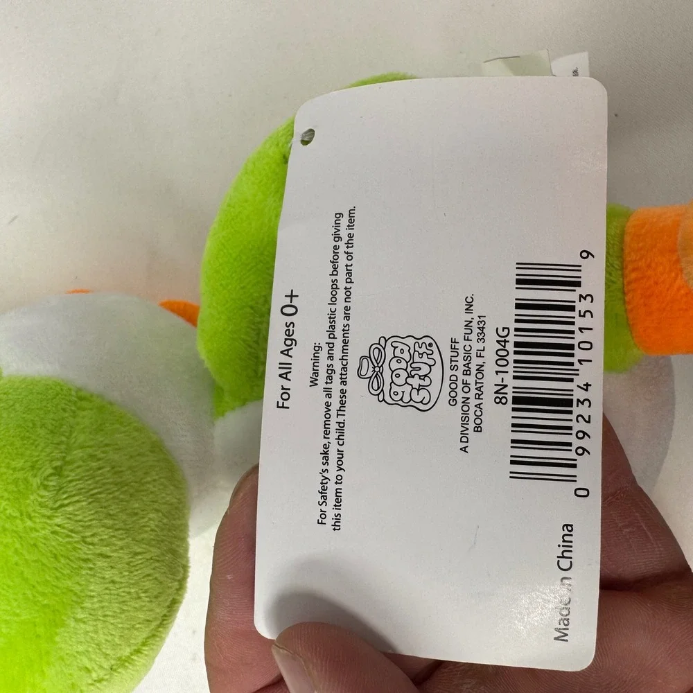 Nintendo Super Mario Yoshi Plush Stuffed Animal‎ Toy New With Tag